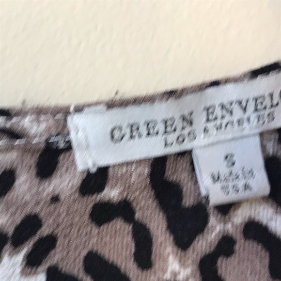 Green Envelope blouse - Picture 4 of 5